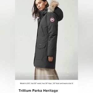 Canada Goose Trillium Parka Heritage size XS in very good condition